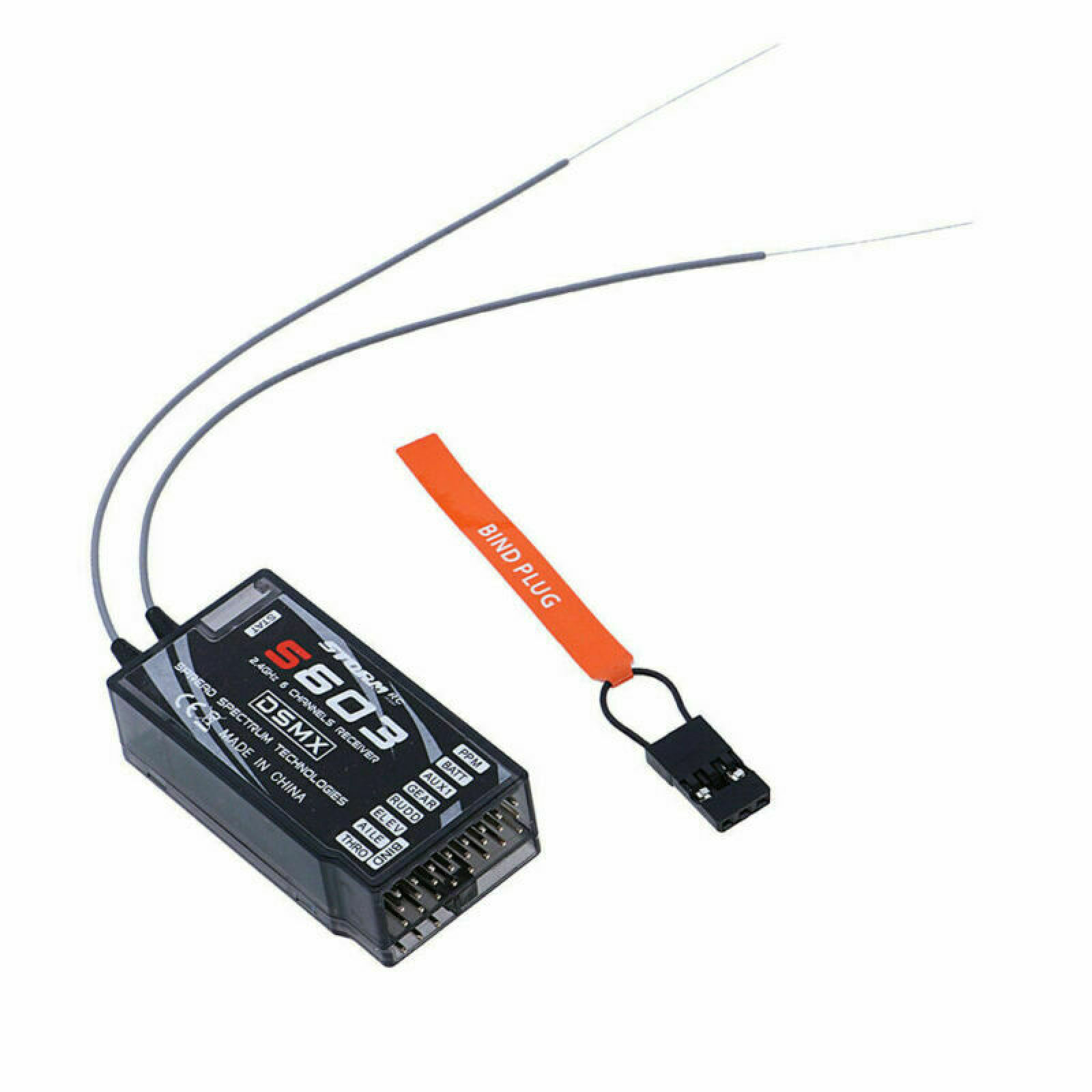 6CH 2.4GHz PPM S603 Receiver w - Drone Antenna recension och pris