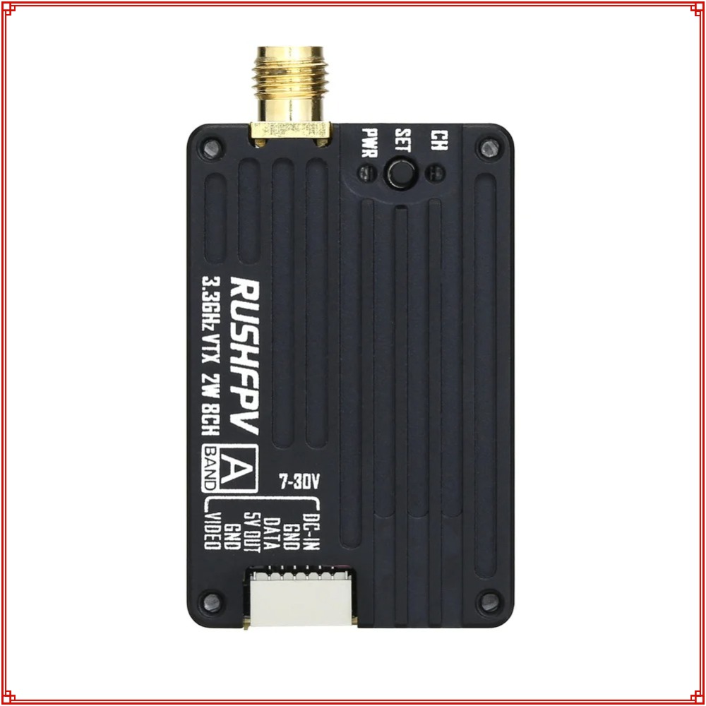 2026 New RUSHFPV 3.3G 2W VTX T - Drone Antenna recension och pris
