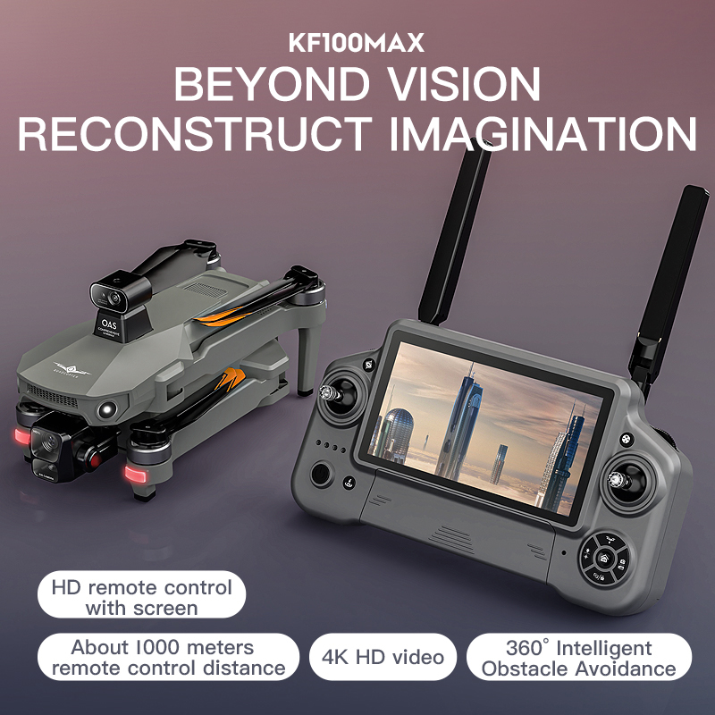 KF100 MAX GPS Drone 4K Camera  - Drone Gimbal recension och pris