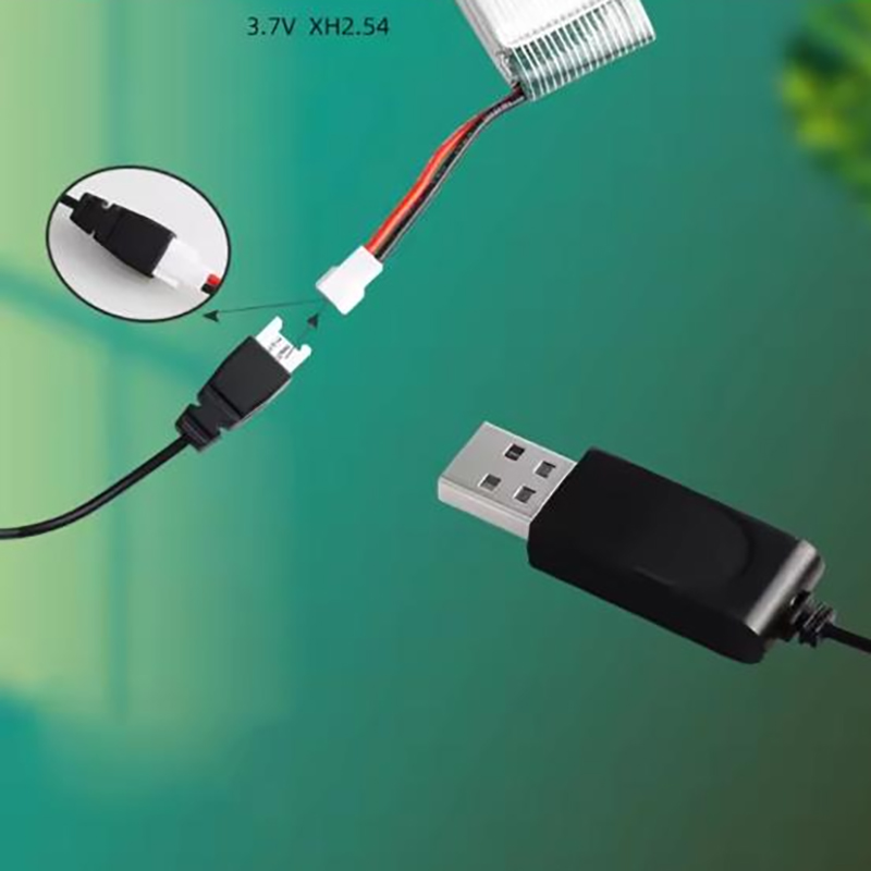 3.7V Lithium Polymer Battery U - Drone Charger recension och pris